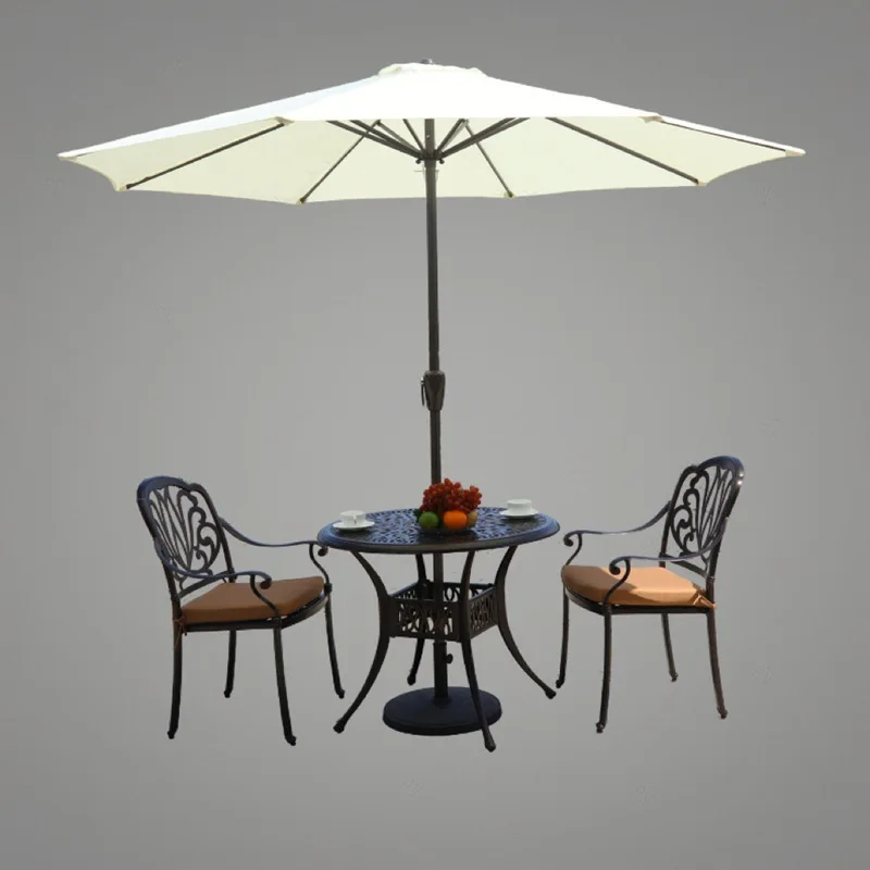 Outdoor Furniture Vendors - 수동 크랭크식 야외 파티오 우산 대형