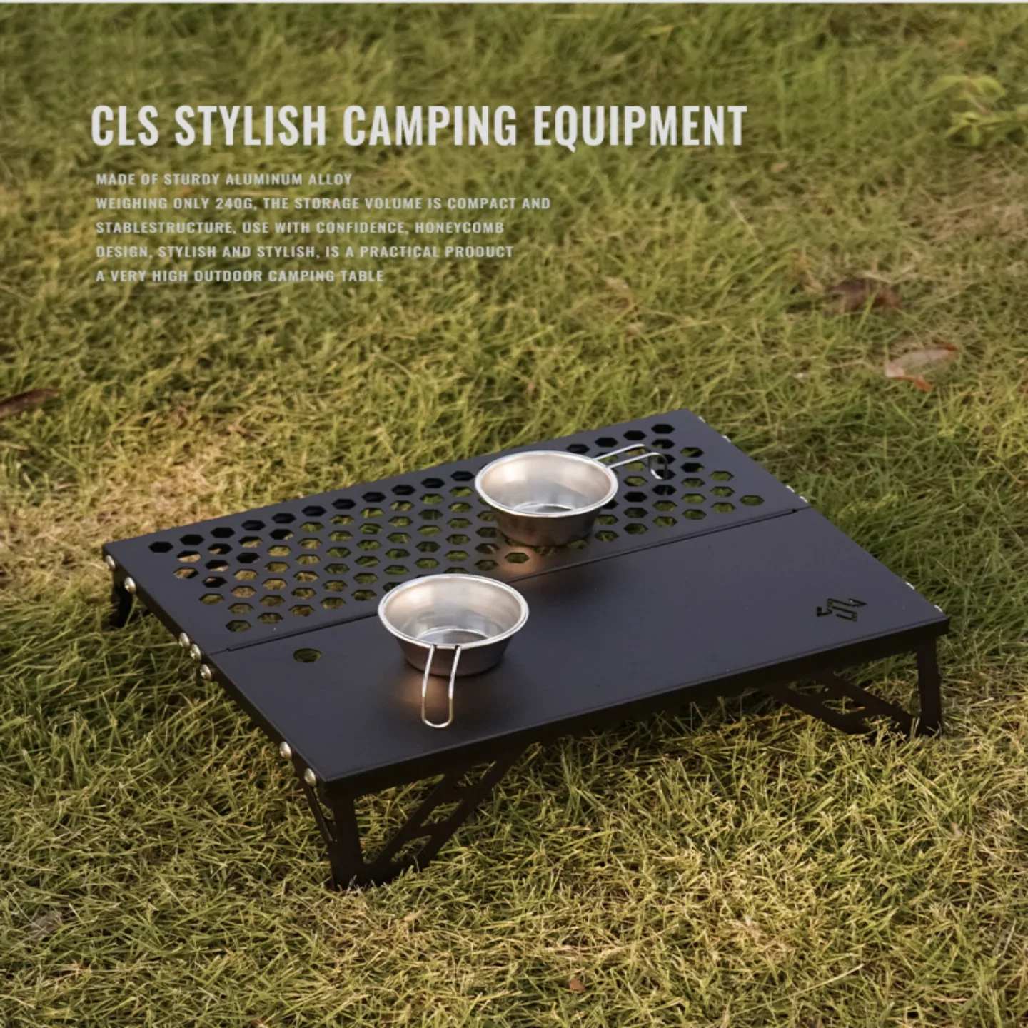 Outdoor Furniture Small - CLS 야외 미니 접이식 알루미늄 테이블