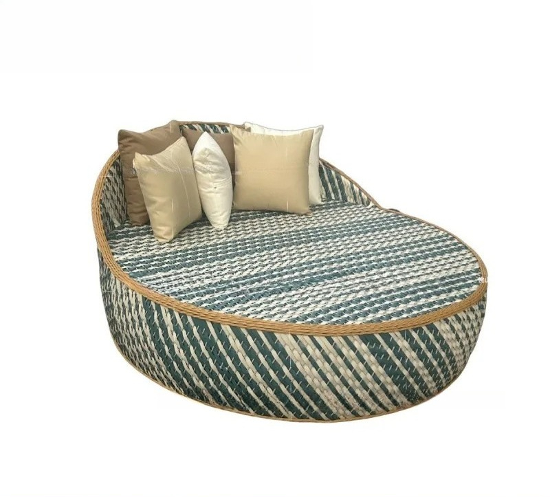 Outdoor Furniture Small - 맞춤형 야외 소파, 등나무로 짠 창의적인