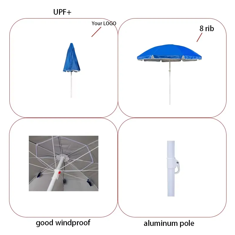 클래식 디자인 정원용 우산 UPF50+ 고품질 나무 받 - Outdoor Furniture Plus 리뷰 및 가격