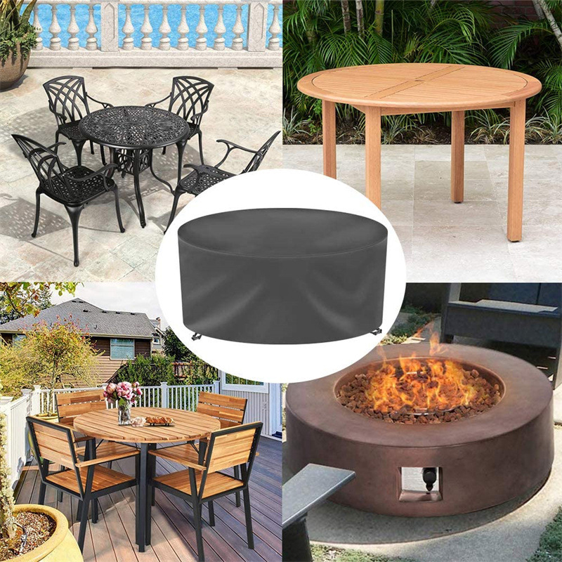 12 사이즈 원형 가구 커버 210D 헤비 듀티 파티오 - Outdoor Furniture Fabric Waterproof 리뷰 및 가격