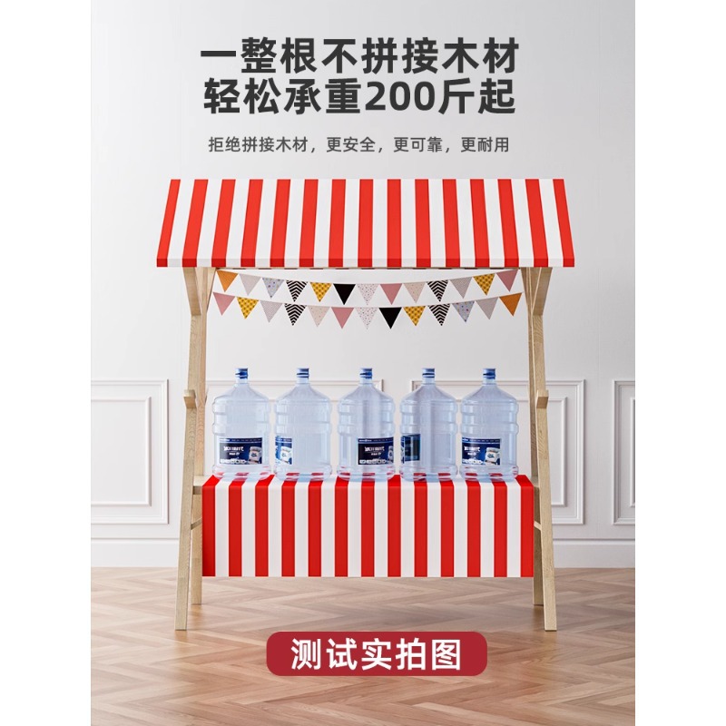 휴대용 나무 시장 판매대 야외 소매업자 거리 거래용 가 - Outdoor Furniture Vendors 리뷰 및 가격