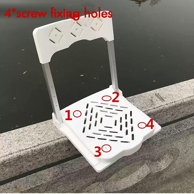 등받이 시트 패드가 있는 접이식 낚시 상자, 휴대용 낚 - Outdoor Furniture Small 리뷰 및 가격