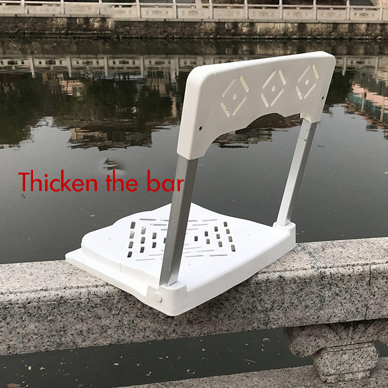 등받이 시트 패드가 있는 접이식 낚시 상자, 휴대용 낚 - Outdoor Furniture Small 리뷰 및 가격