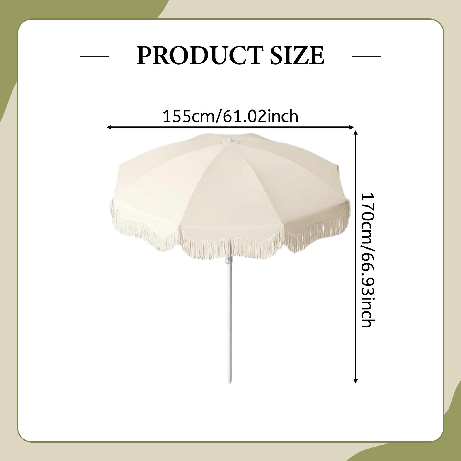 파티오 우산 UPF50+ 자외선 차단 스틸 폴 야외 파 - Outdoor Furniture Plus 리뷰 및 가격