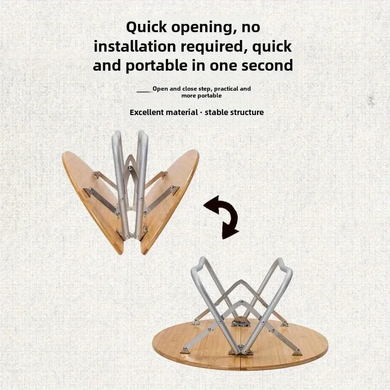 MOUNTAINHIKER 휴대용 캠핑 테이블 원형 접이 - Outdoor Furniture Small 리뷰 및 가격