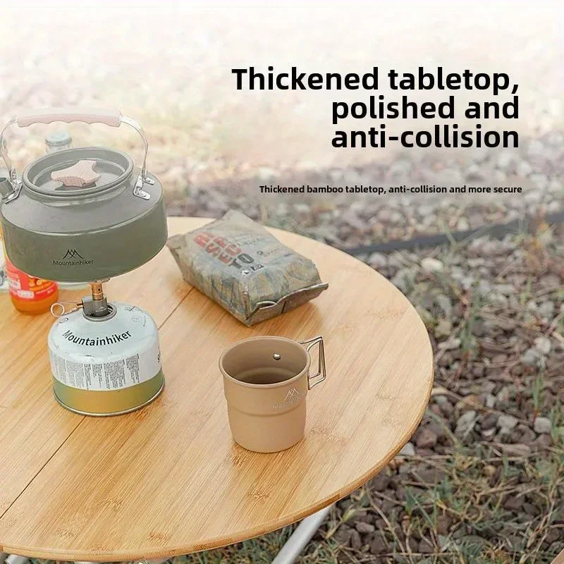 MOUNTAINHIKER 휴대용 캠핑 테이블 원형 접이 - Outdoor Furniture Small 리뷰 및 가격