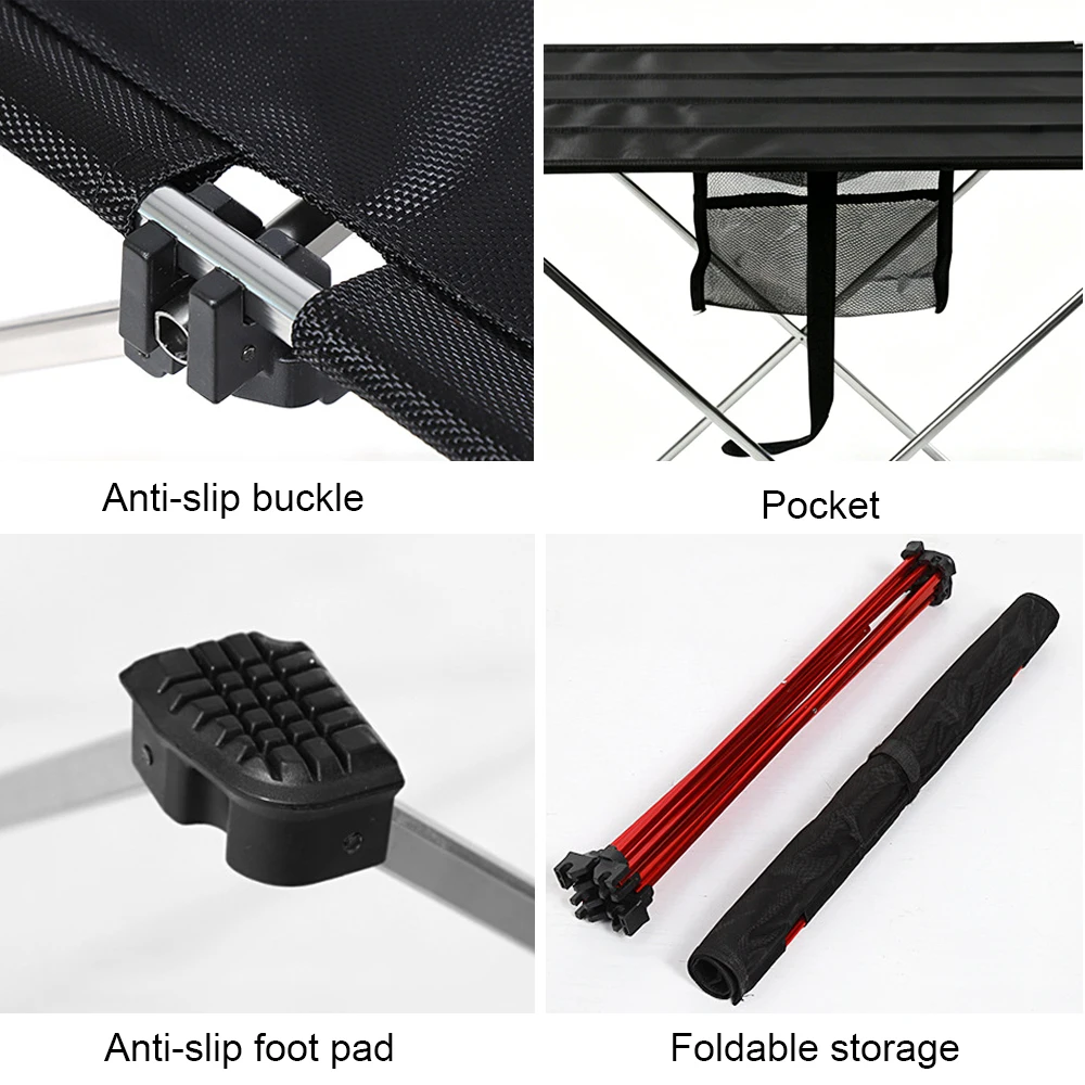 캠핑 접이식 테이블, 가볍고 휴대 가능한 접이식 비치  - Outdoor Furniture Legs 리뷰 및 가격