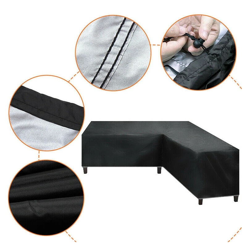 방수 코너 가구 커버, L 모양, 다용도 커버, 정원, - Outdoor Furniture Cover Xl 리뷰 및 가격