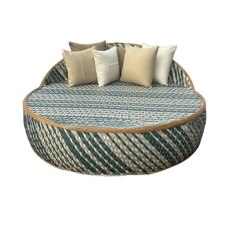 맞춤형 야외 소파, 등나무로 짠 창의적인 의자, 야외  - Outdoor Furniture Small 리뷰 및 가격