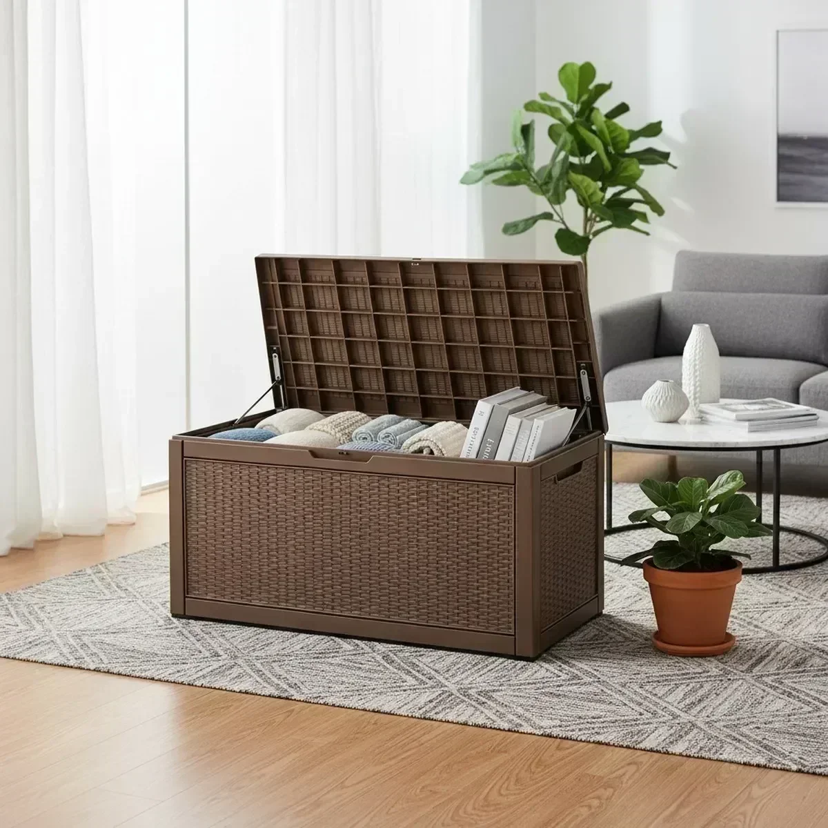 대형 야외 수납 벤치 방수 그레이 파티오 가구 정원 도 - Outdoor Furniture Cushion 리뷰 및 가격