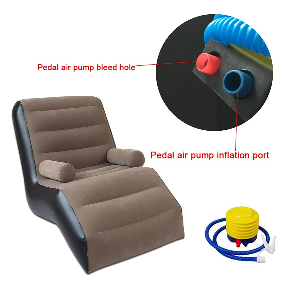 접이식 게으른 소파, 풍선 라운지 의자 두꺼운 내구성  - Outdoor Furniture Small 리뷰 및 가격