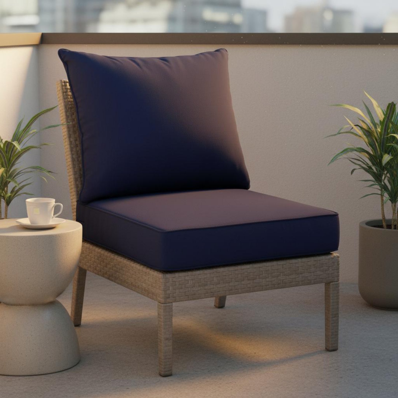 파티오 의자 패드 숨겨진 잠금장치 파티오 의자 패드 세 - Outdoor Furniture Cushion 리뷰 및 가격